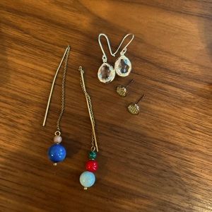 Bundle of earrings